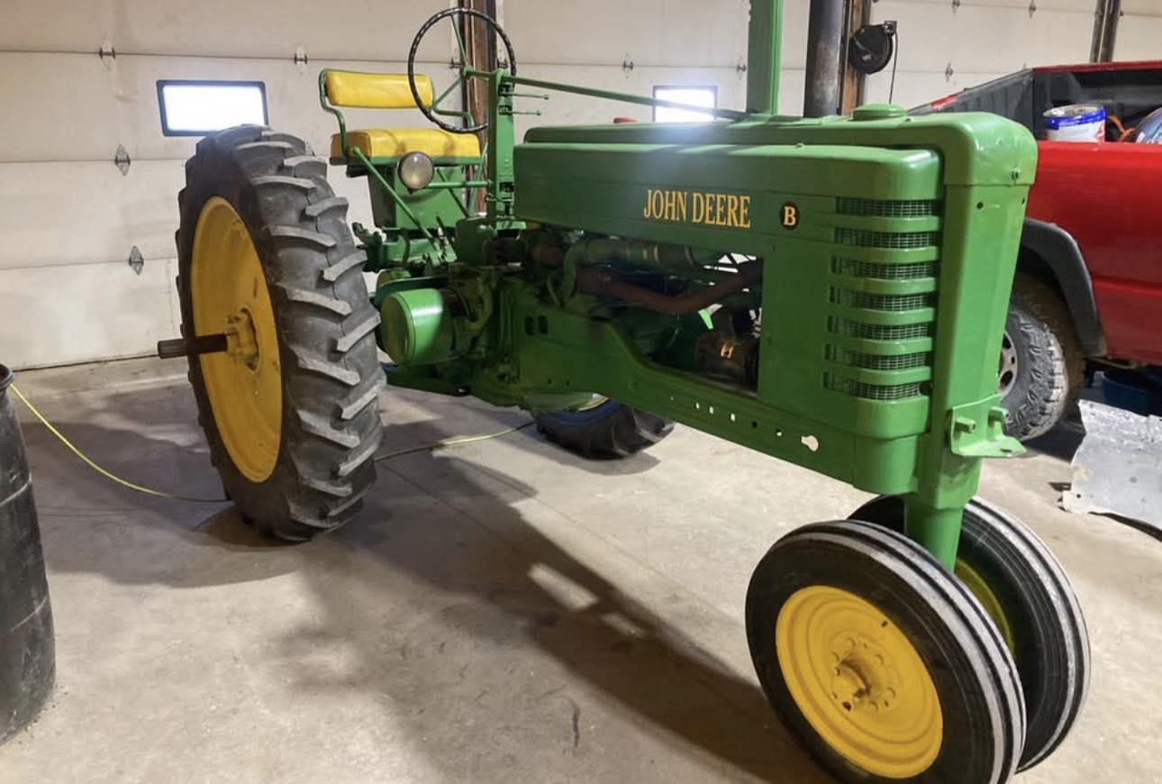 1950 John Deere b tractor